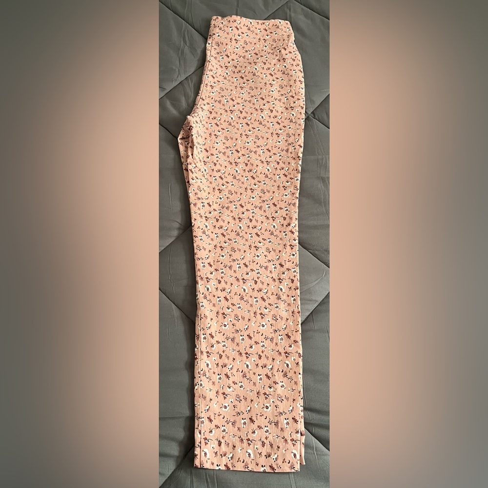 NWOT Women's JULES & LEOPOLD Millennium Pink Floral Ankle Length Pants. Size: S - Picture 4 of 8